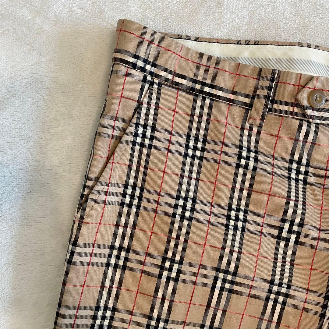 【美品】BURBERRY バーバリー　ノバチェック柄　パンツ　85cm 日本製