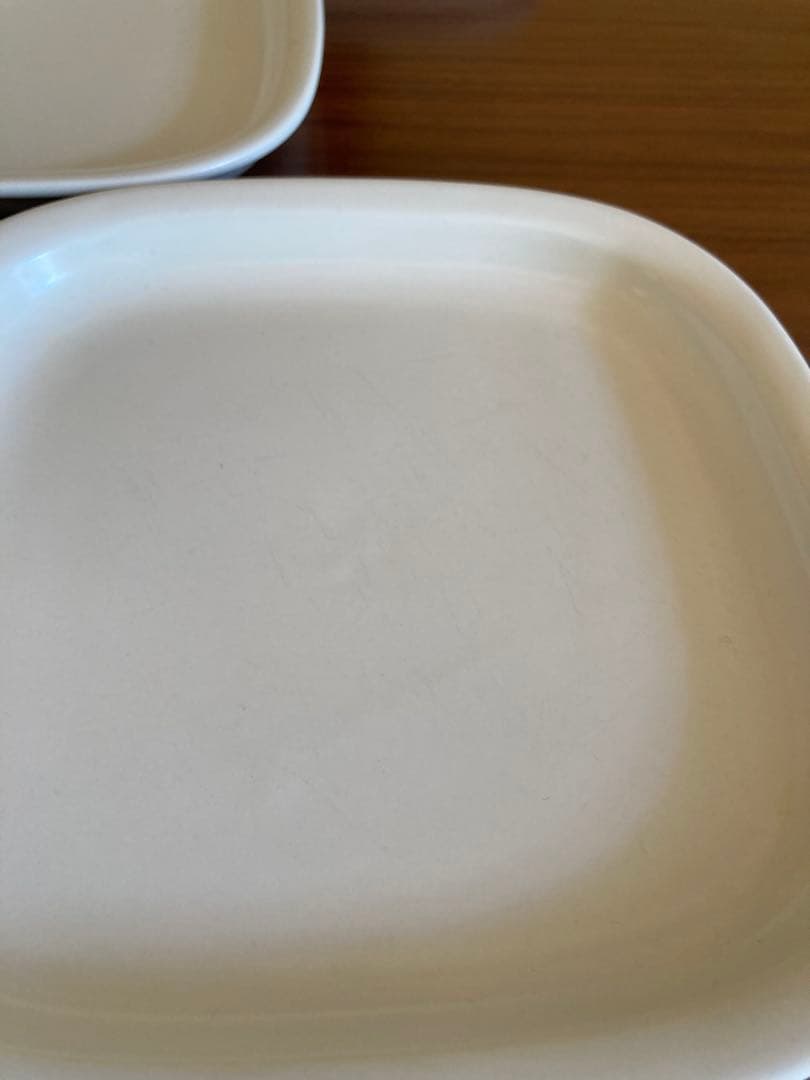 柳宗理 白黒プレート M ホワイト スクエア 5枚セット