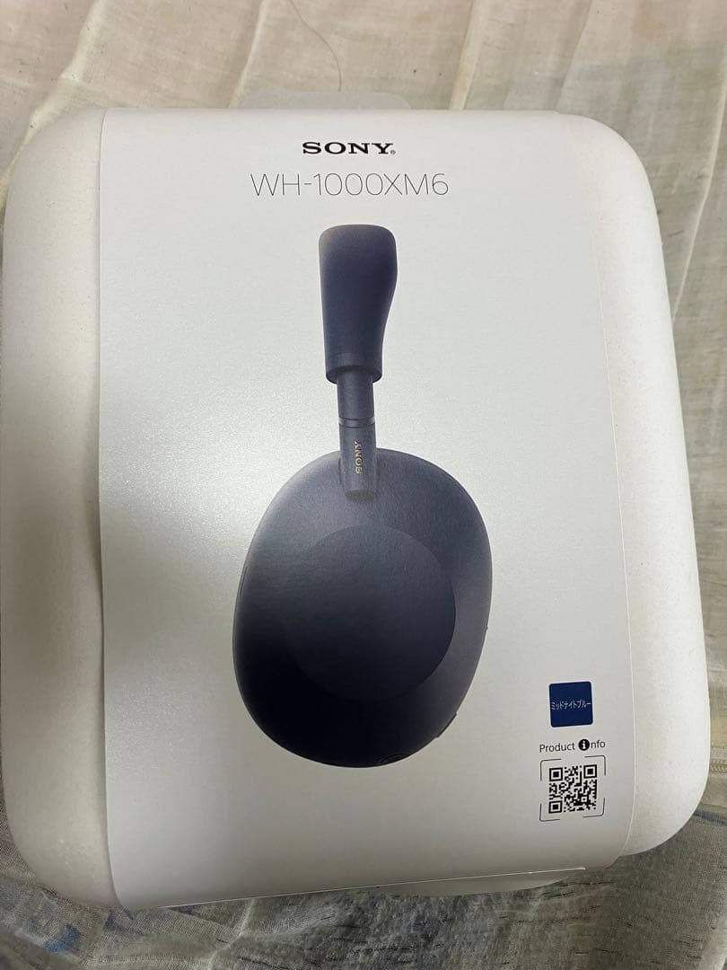 Sony WH-1000XM6 ワイヤレスヘッドホン　ミッドナイトブルー