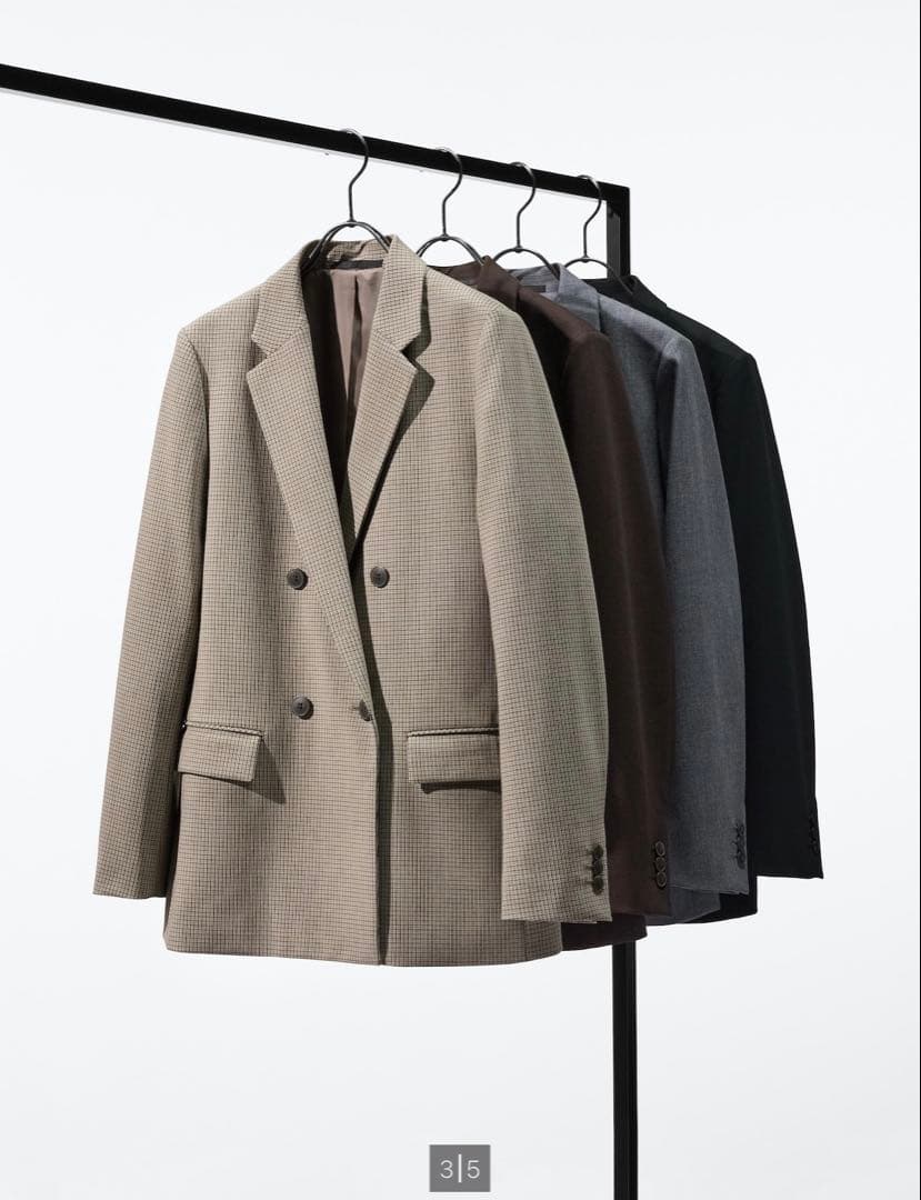 【新品未使用】UNIQLO ユニクロ ダブルジャケット S