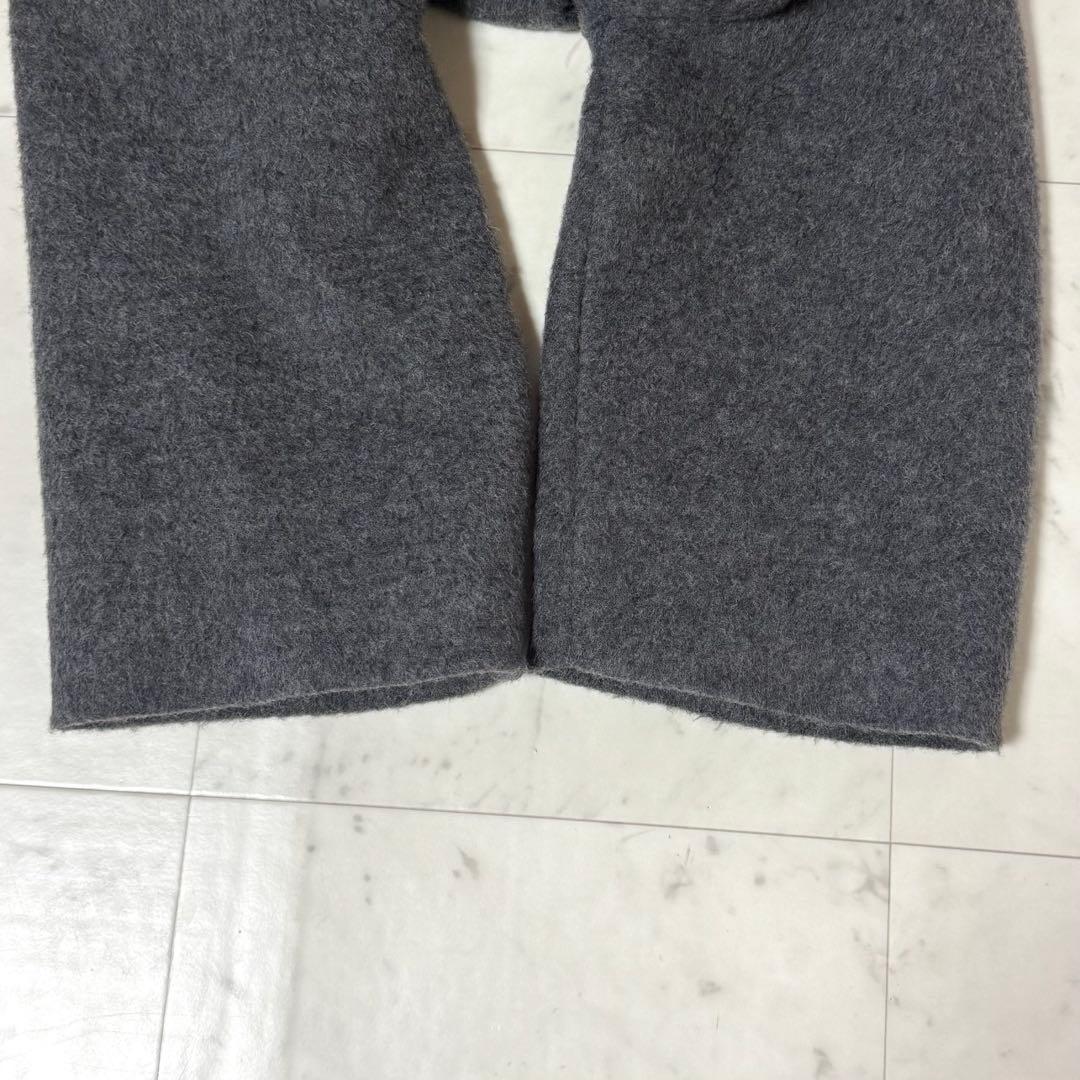 美品現行 MAX&Co. チェスターコート ウールブレンド ダークグレー L