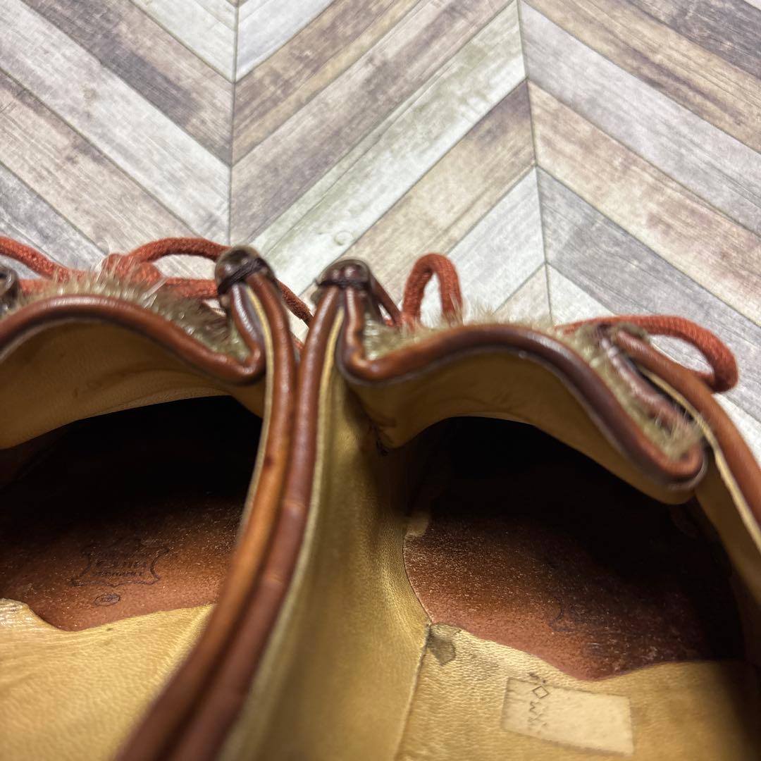 希少 Paraboot パラブーツ ミカエル フォック アザラシ 40 ブラウン