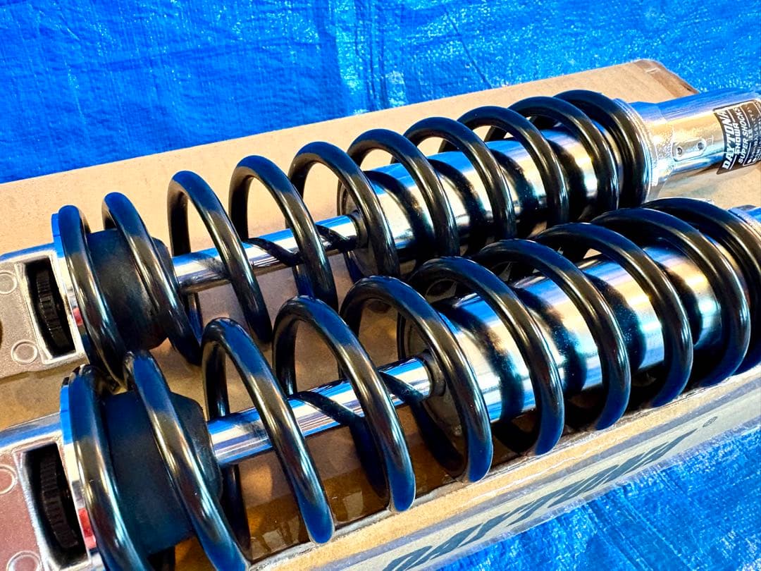 SR400用 DAYTONA/SHOWA製 リアガスショック 2本セット