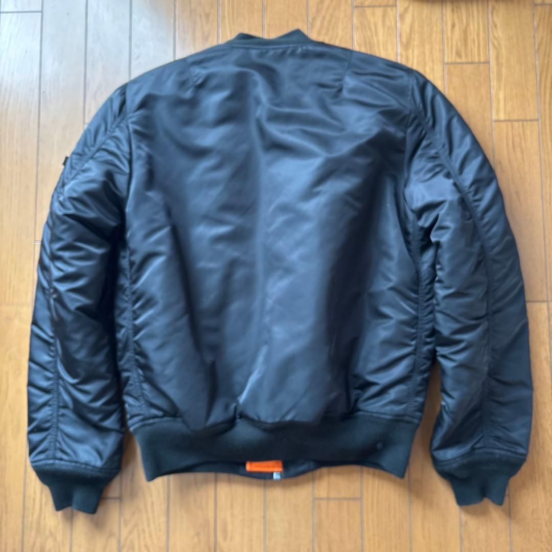 ALPHA MA-1 ブラック　XL