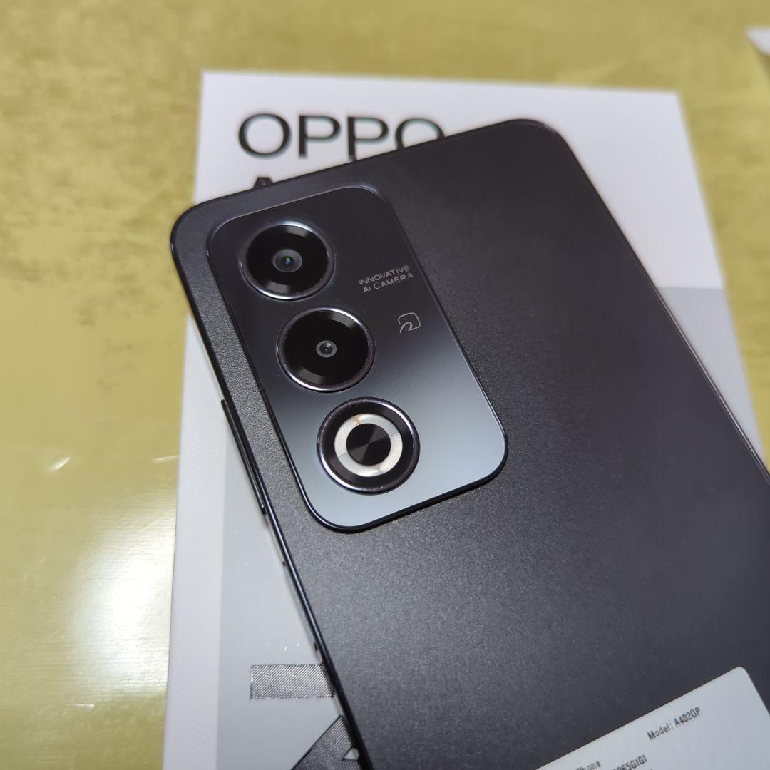 OPPO A3 5G ブラック 本体 SIMフリー　オマケ有り