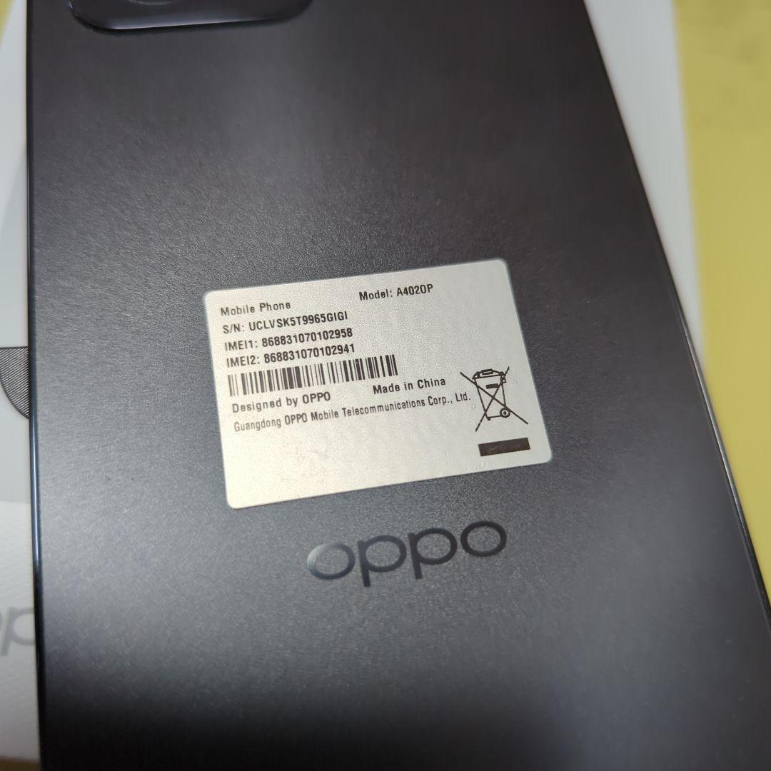 OPPO A3 5G ブラック 本体 SIMフリー　オマケ有り