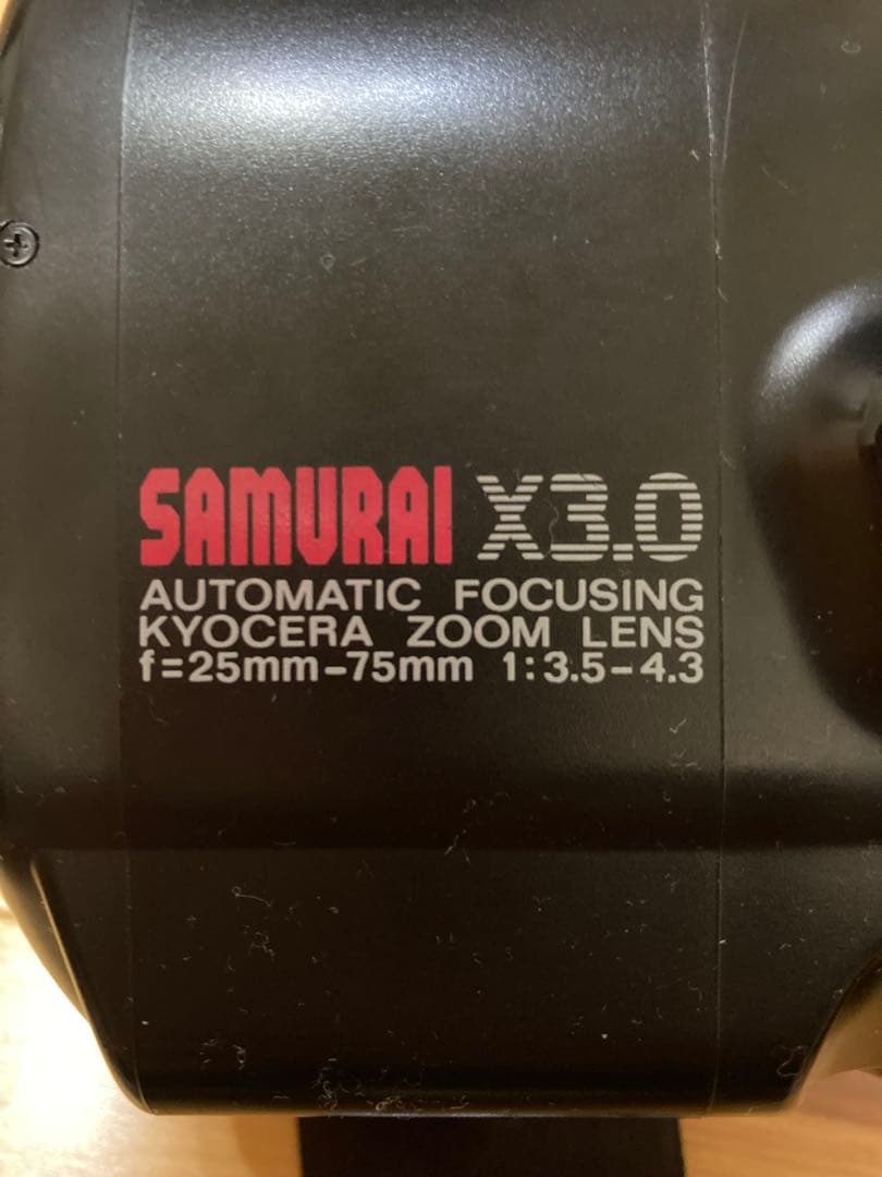 ☆ks☆　京セラ　SAMURAI X3.0 コンパクトフィルムカメラ