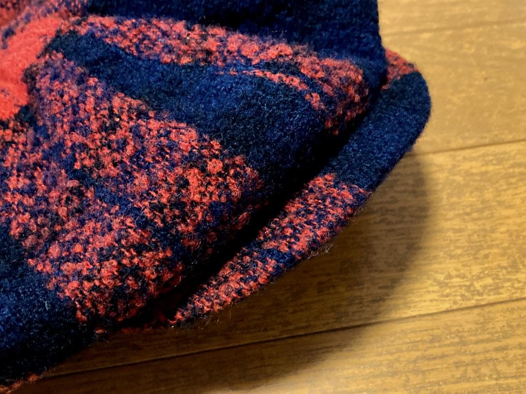 RUDE GALLERY ビッグ キャスケット 3 約59cm 黒赤 チェック