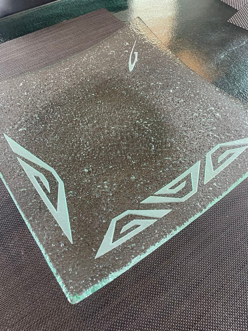 ナガールのガラスの大皿