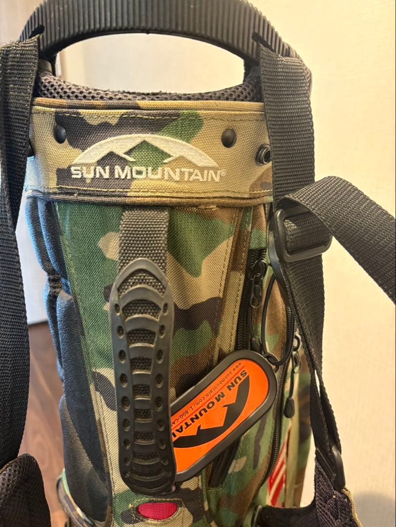 BRIEFING ✖️ビームスコラボ迷彩 キャディバッグ【限定】