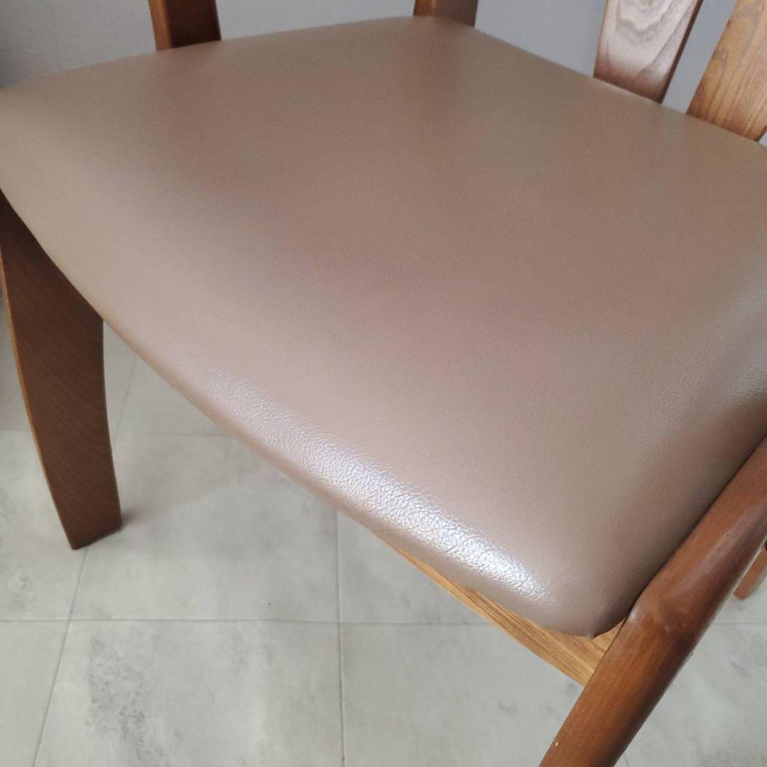 光製作所 HIKARI ダイニングチェア 椅子 レトロ木製アームチェア モダン