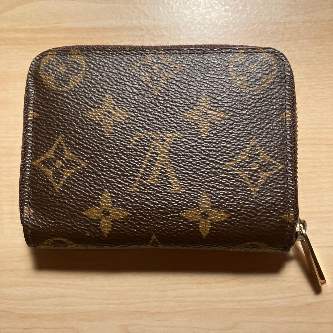 【超美品】Louis Vuitton モノグラムケース ジッピー・