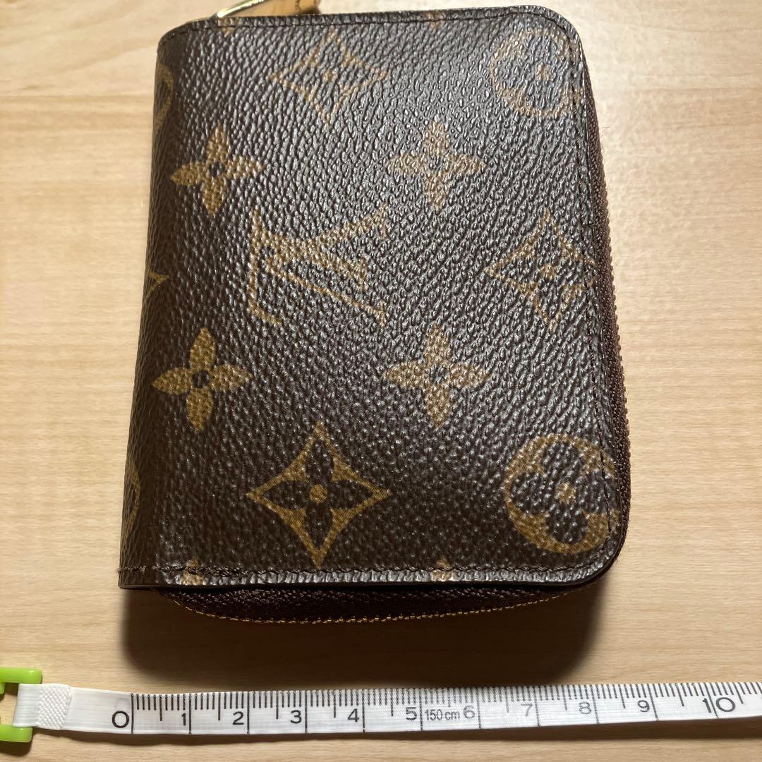 【超美品】Louis Vuitton モノグラムケース ジッピー・