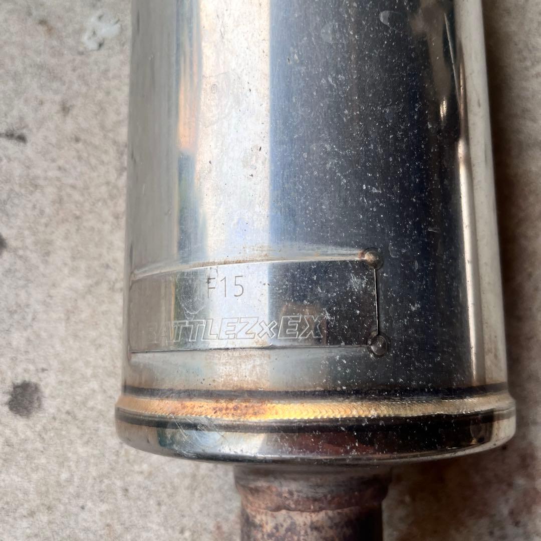 JB74 ジムニーシエラ　JAOSマフラー　リヤスポーツカウル用