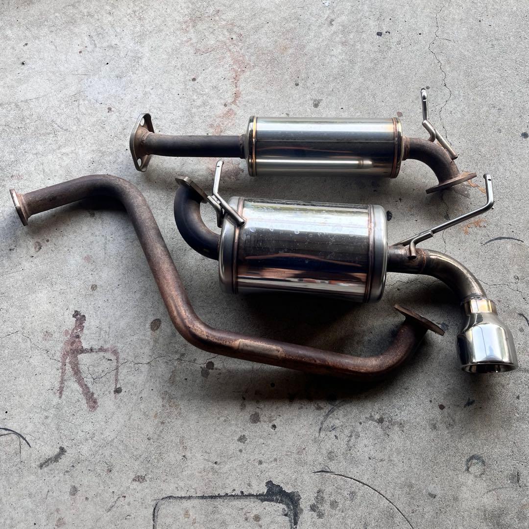 JB74 ジムニーシエラ　JAOSマフラー　リヤスポーツカウル用