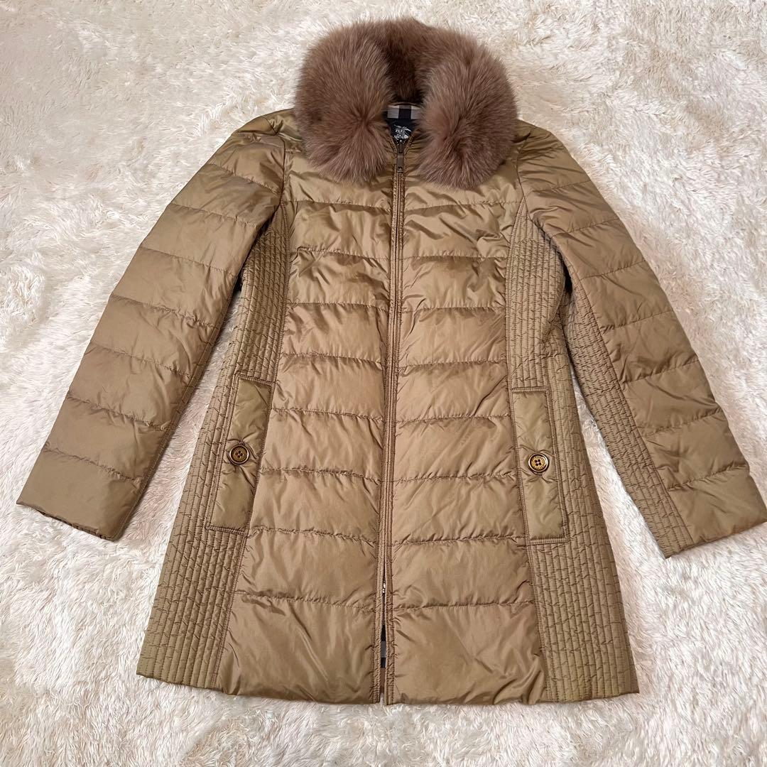 美品 バーバリーロンドン 5way トレンチコート ダウンライナー ファー付き