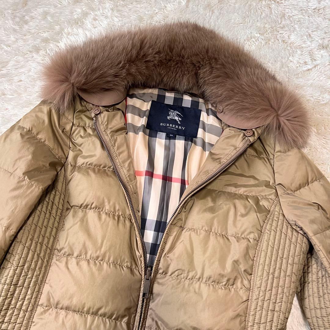 美品 バーバリーロンドン 5way トレンチコート ダウンライナー ファー付き