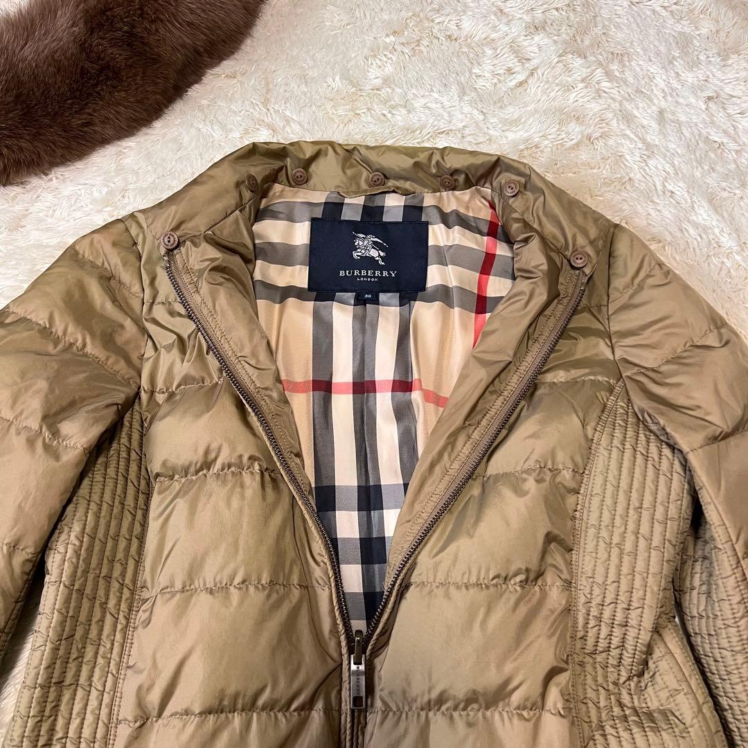 美品 バーバリーロンドン 5way トレンチコート ダウンライナー ファー付き