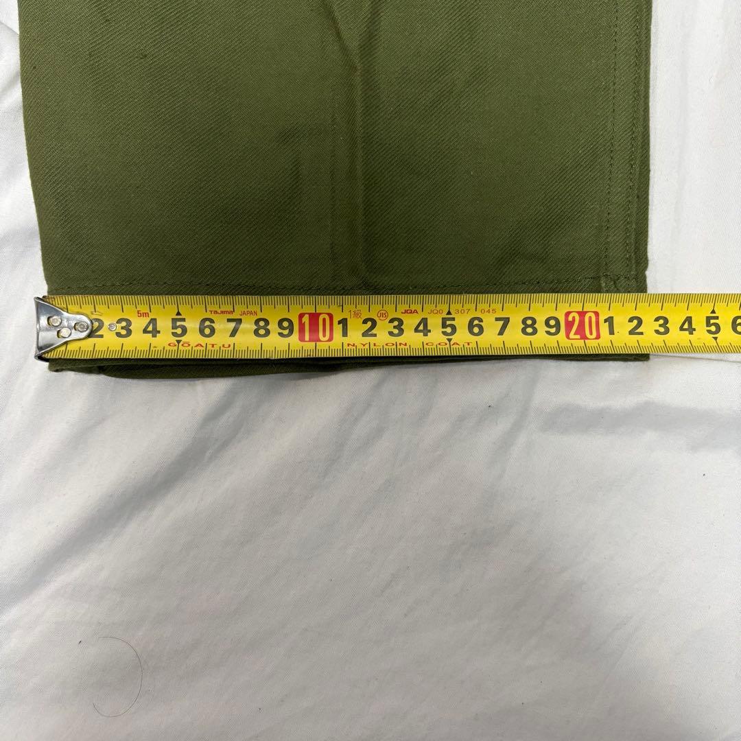 スウェーデン軍　60's コットン ユーティリティー カーゴパンツ　未使用　実物