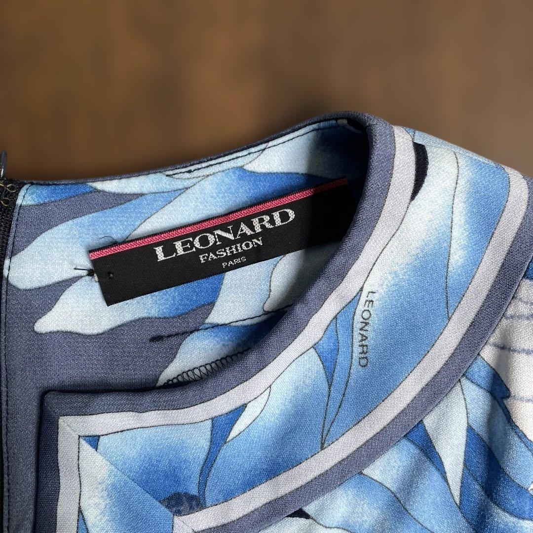 LEONARD 花柄 長袖チュニック