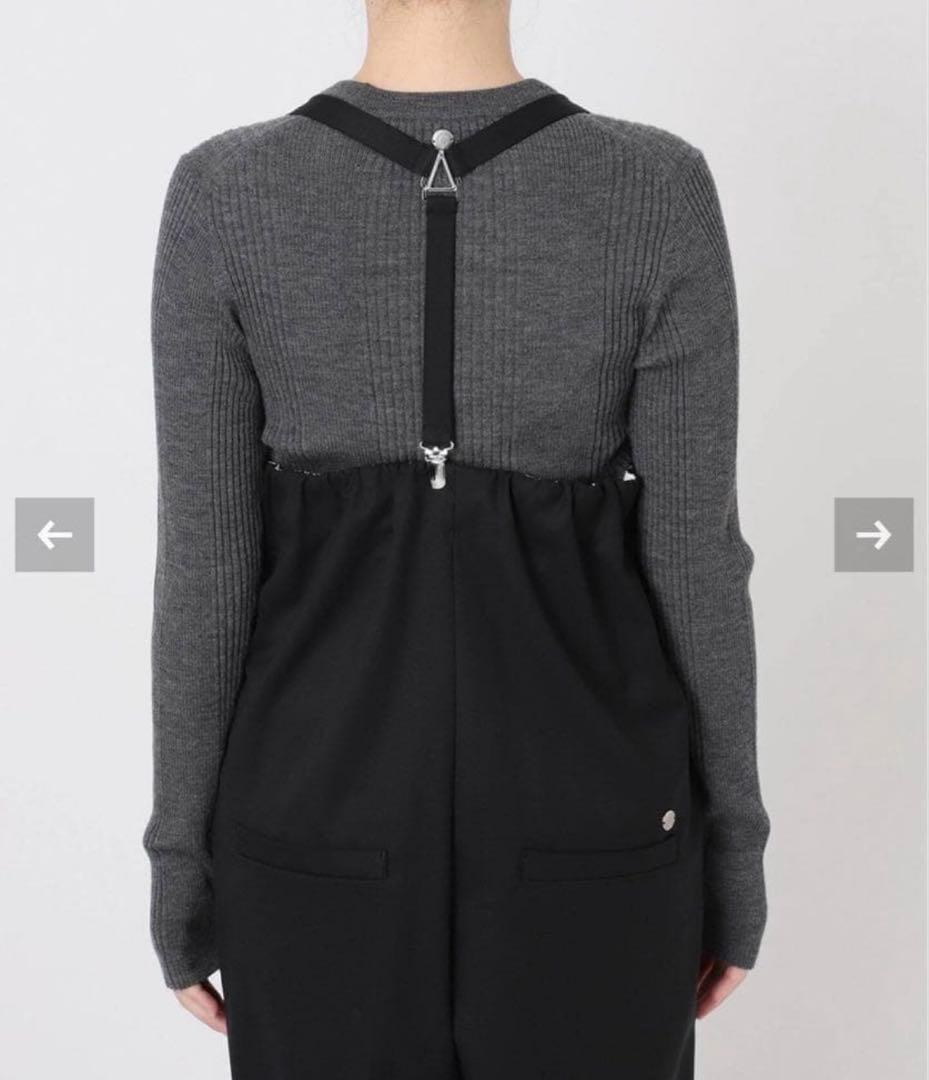 ウーハデリCALMERサスペンダーパンツ