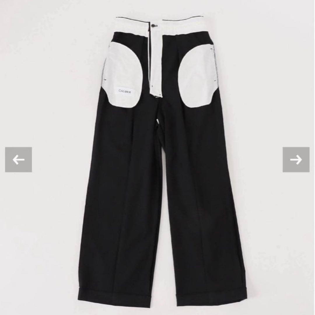 ウーハデリCALMERサスペンダーパンツ