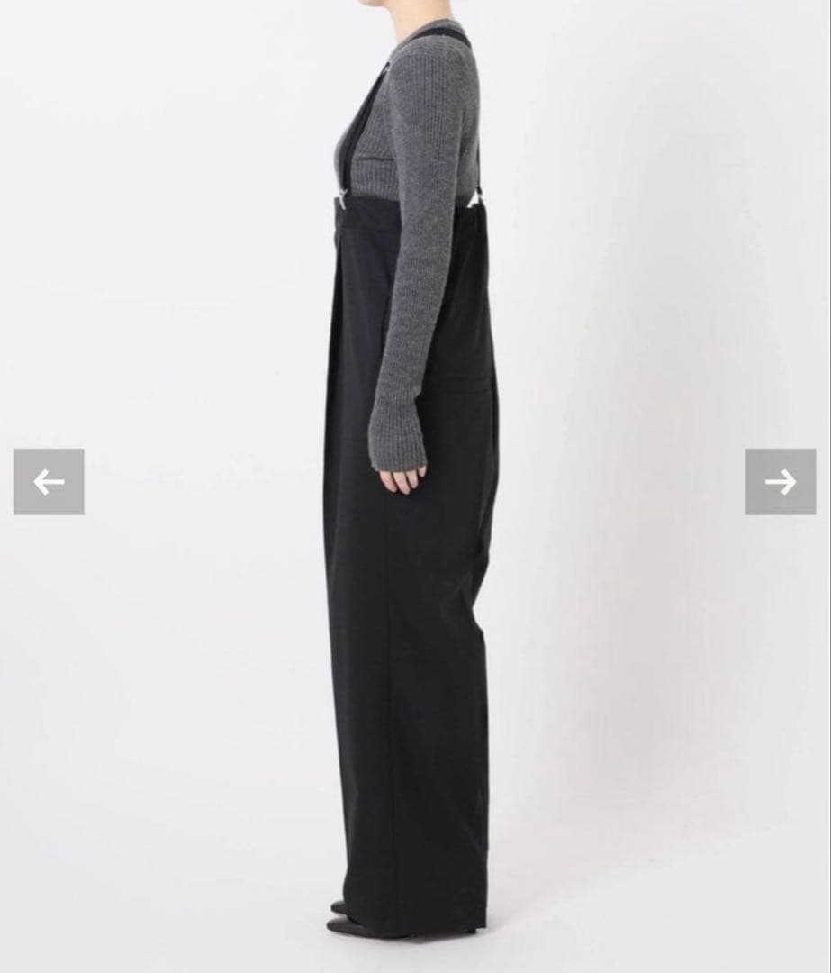 ウーハデリCALMERサスペンダーパンツ