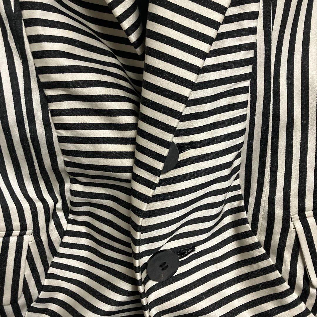 イッセイミヤケ ストライプ ジャケット