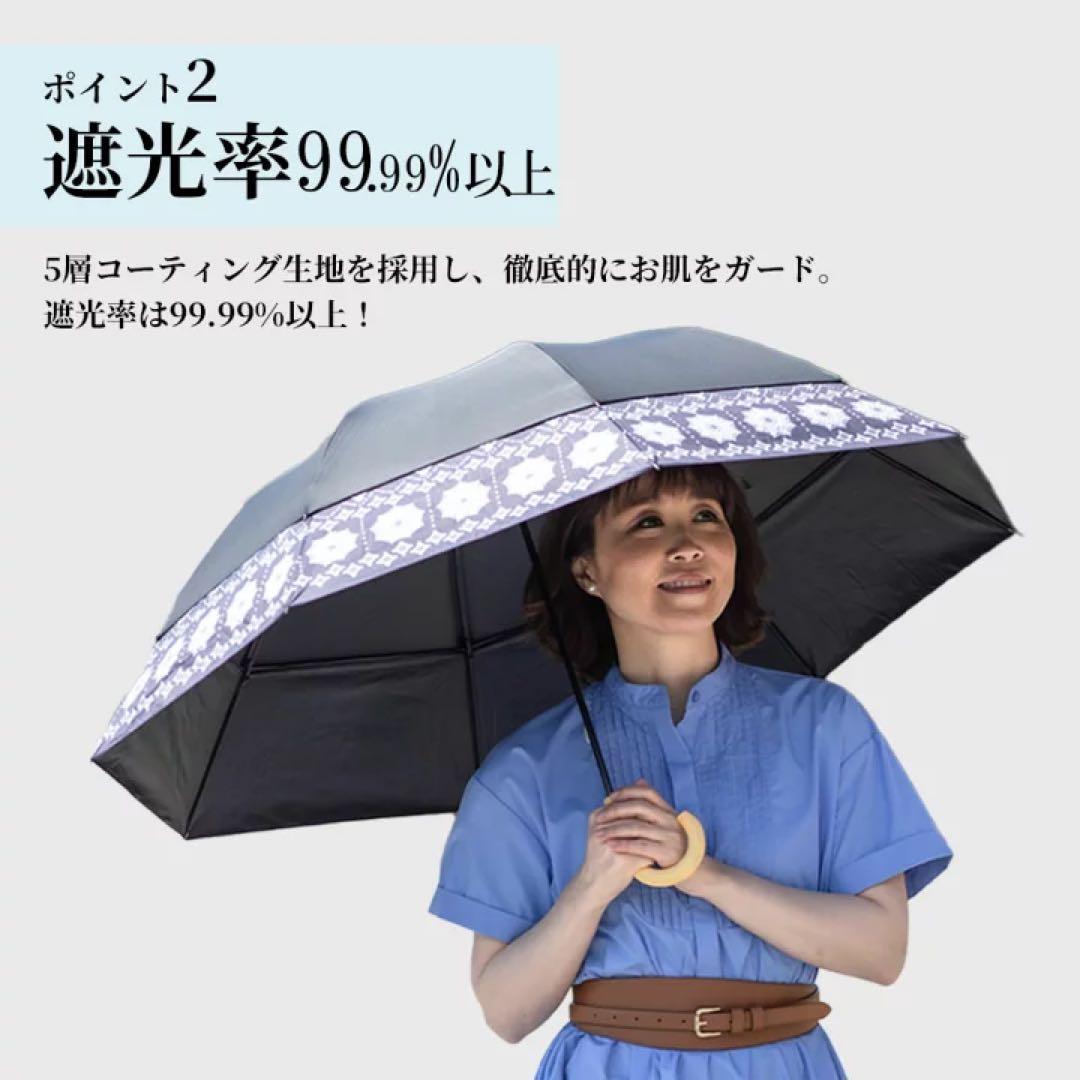 日傘 ひろがる木陰 マイシェードアンブレラ 折りたたみ日傘