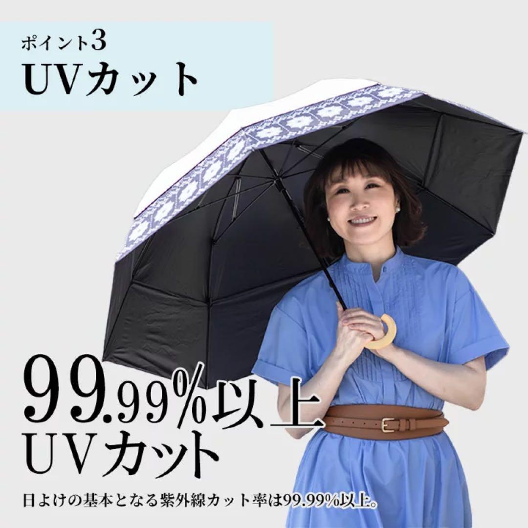 日傘 ひろがる木陰 マイシェードアンブレラ 折りたたみ日傘