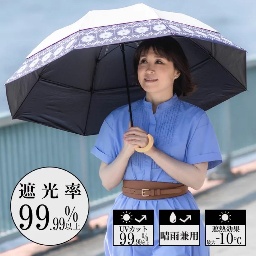 日傘 ひろがる木陰 マイシェードアンブレラ 折りたたみ日傘