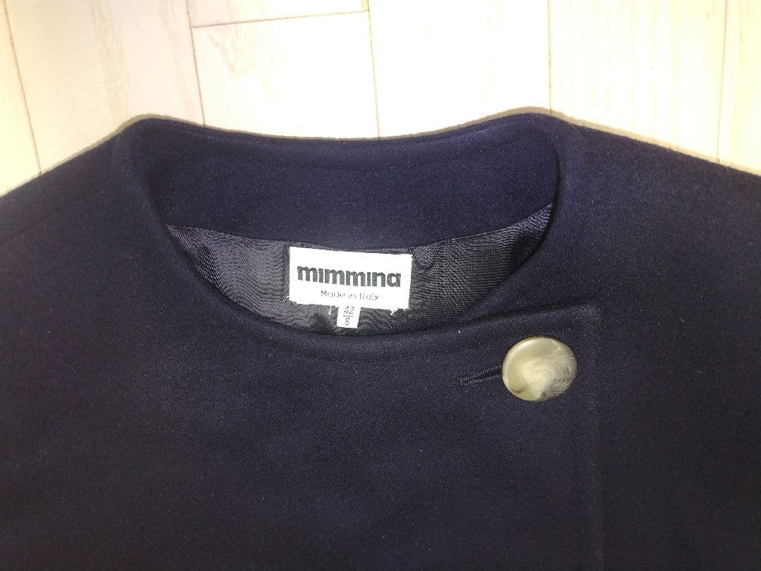 mimmina カシミヤ100% コート サイズ42 イタリア製 レディースML