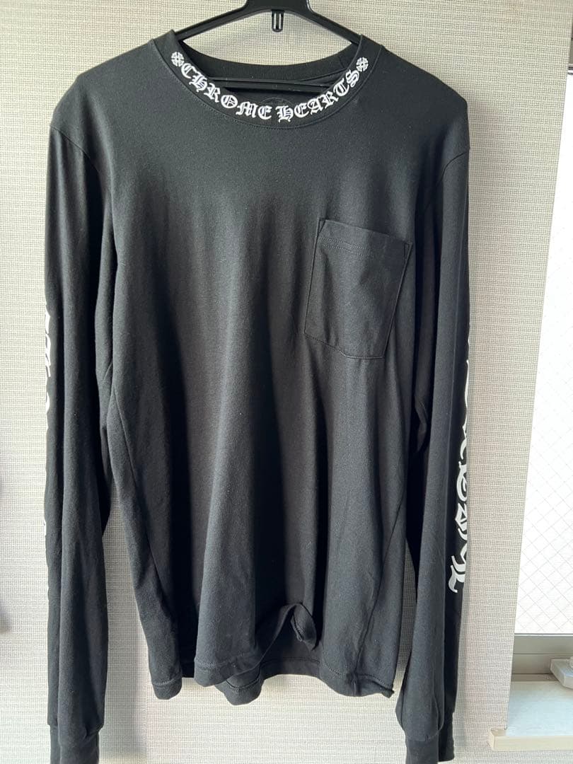 CHROME HEARTS ロングスリーブカットソー ブラック