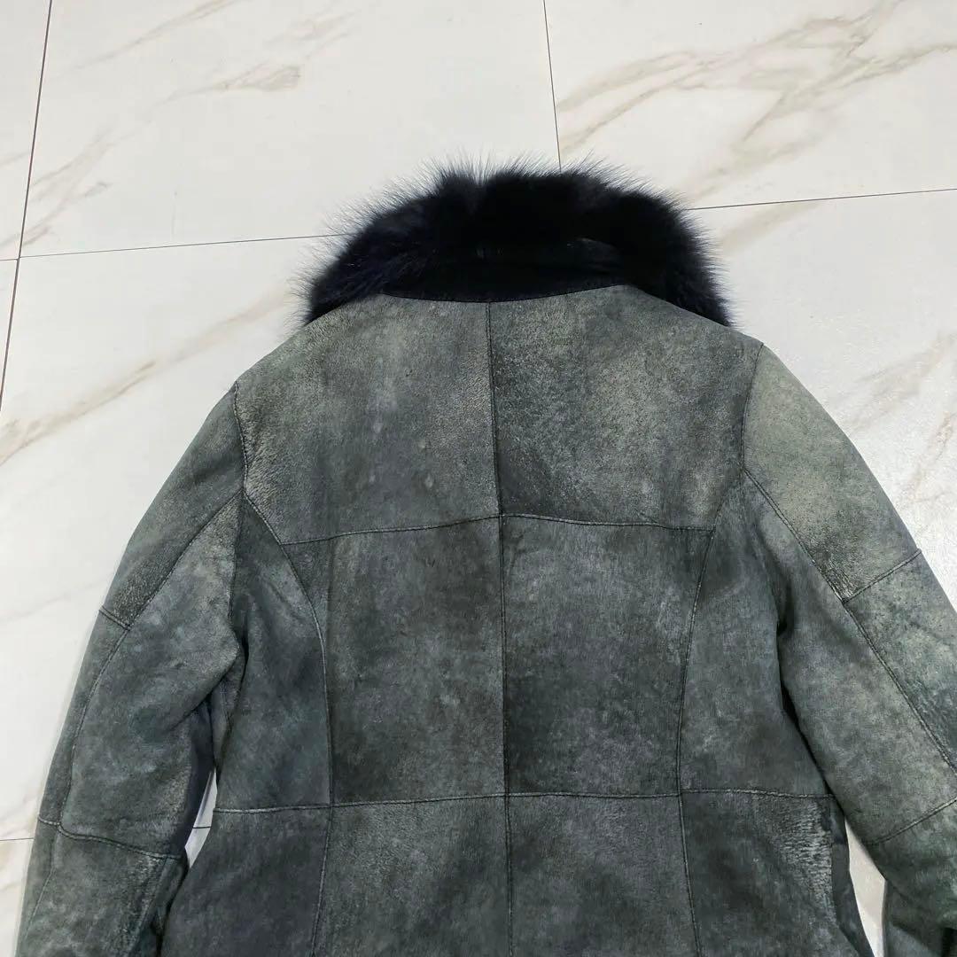 富和 レッキスラビット ブルーフォックス タイダイムートンチャイナジャケット