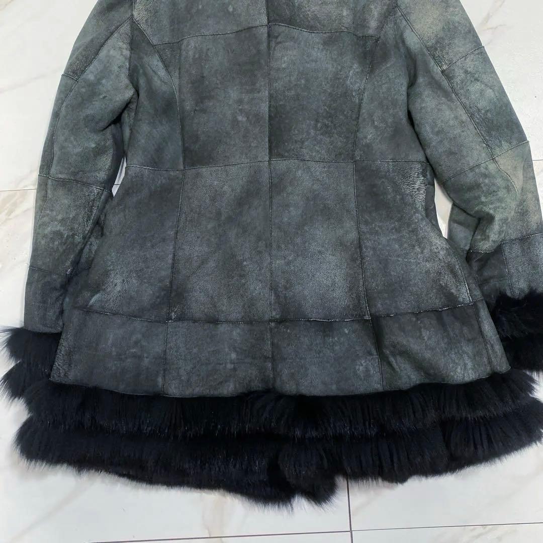 富和 レッキスラビット ブルーフォックス タイダイムートンチャイナジャケット