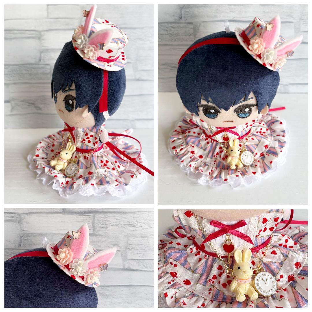 ぬい服　オーダー品5-55　碧様　ツイステ・ちびぐるみ補正サイズ