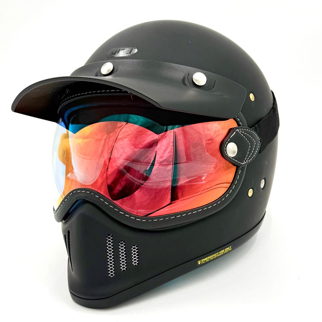 ショウエイ フルフェイスヘルメット EX-ZERO ブラック 黒 XL 61cm