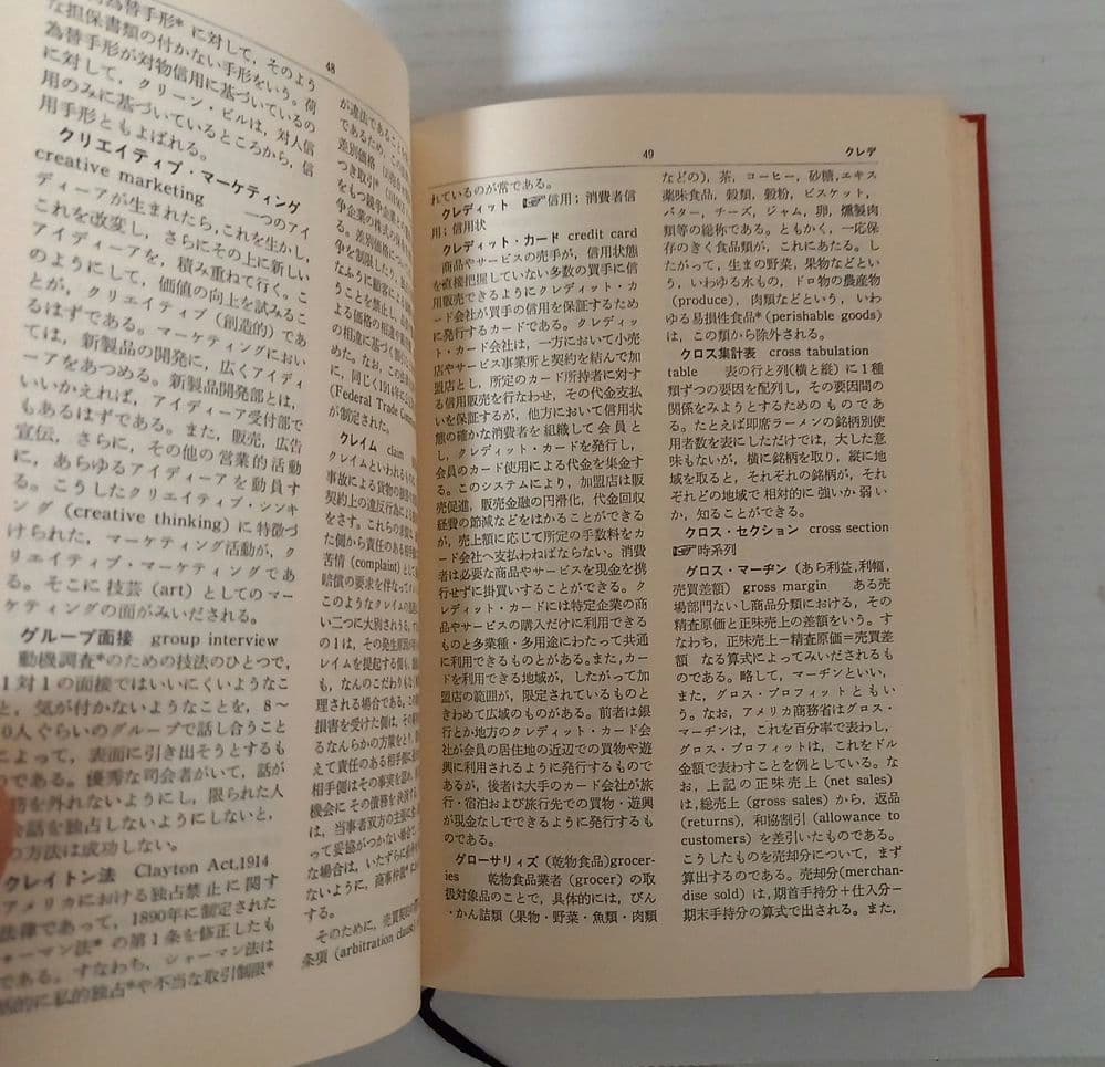 古書　深見　義一著「マーケティング辞典」