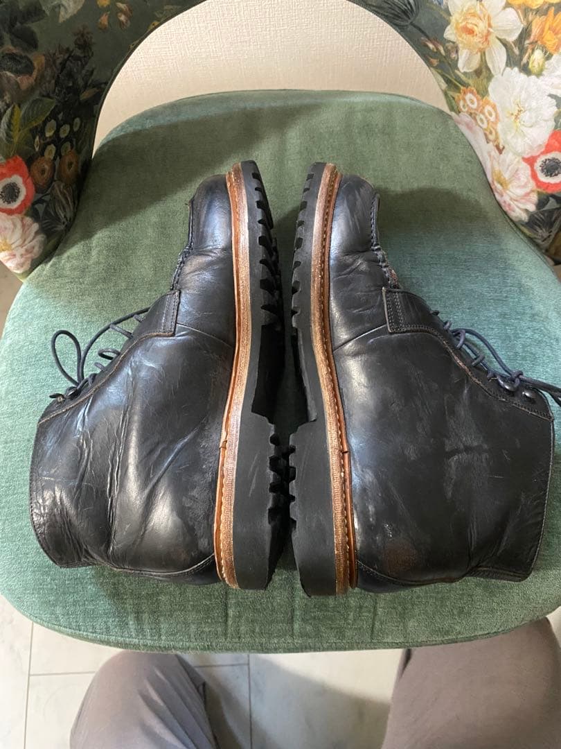 ジャラン スリウァヤ クロムエクセルレザー 99000 タンカーブーツ 革靴