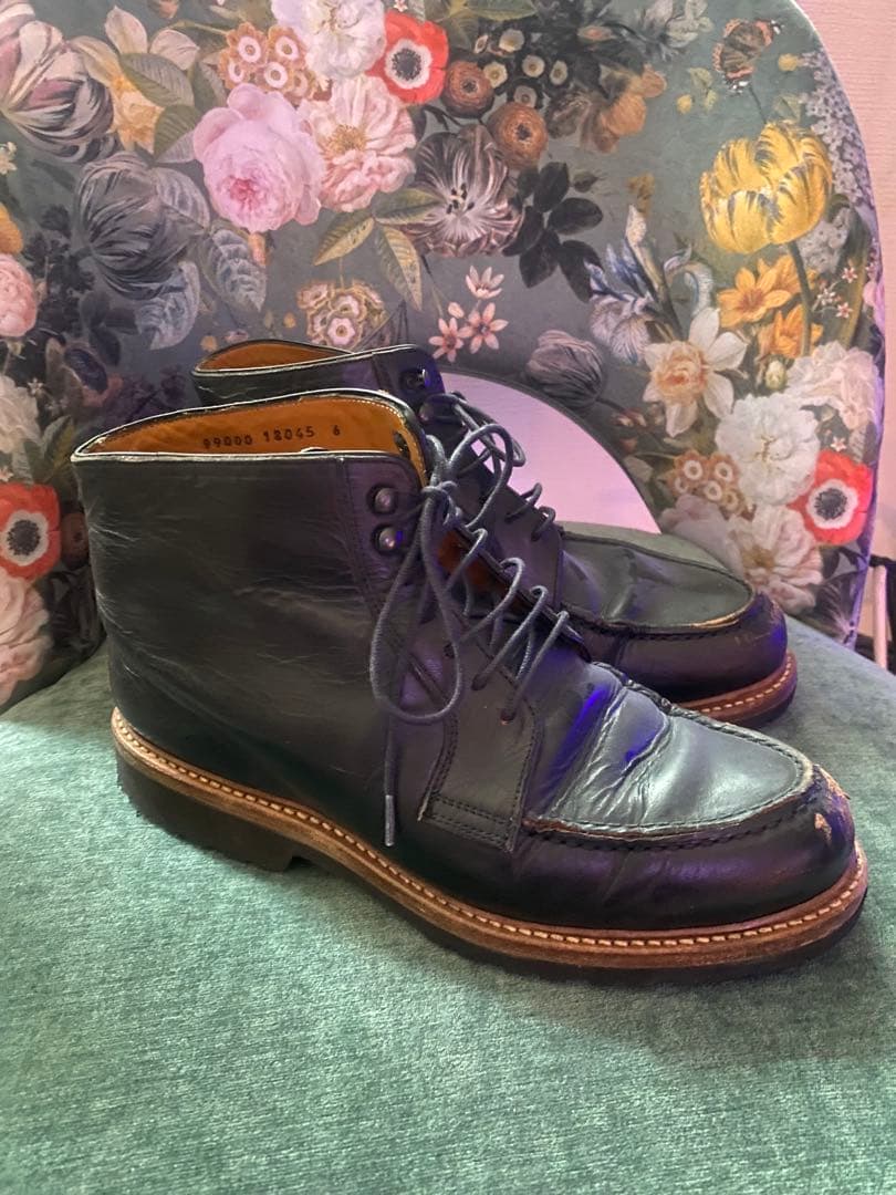 ジャラン スリウァヤ クロムエクセルレザー 99000 タンカーブーツ 革靴