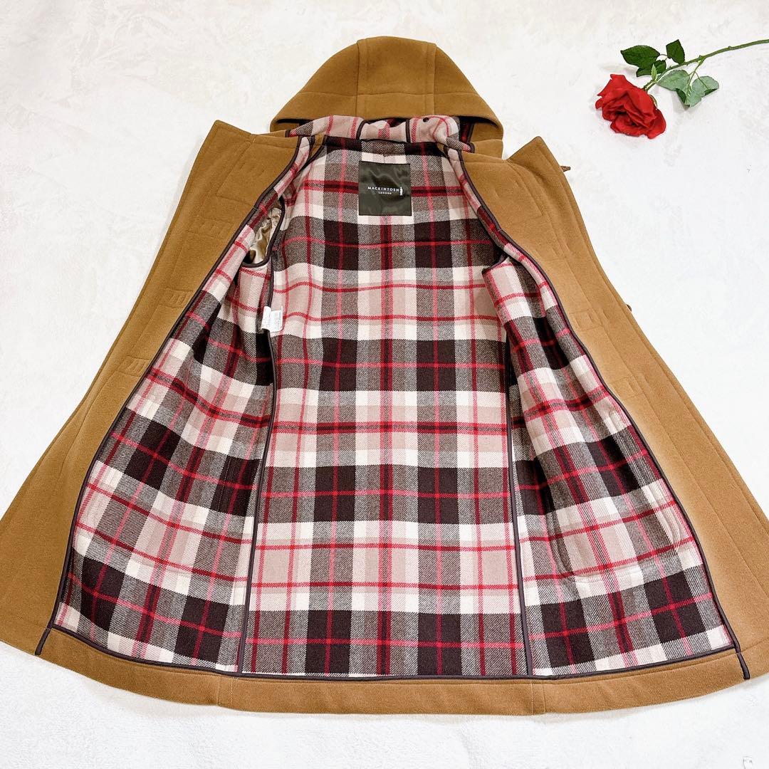 未使用✨　マッキントッシュ　ロンドン　ダッフルコート　ライトブラウン　M