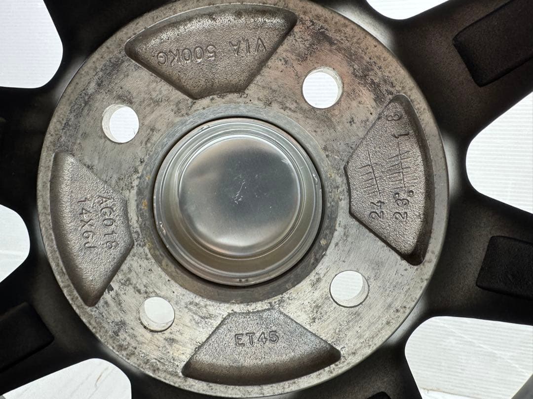 ハヤシ 14インチ 6J PCD100 ET45 2本 ハヤシレーシング