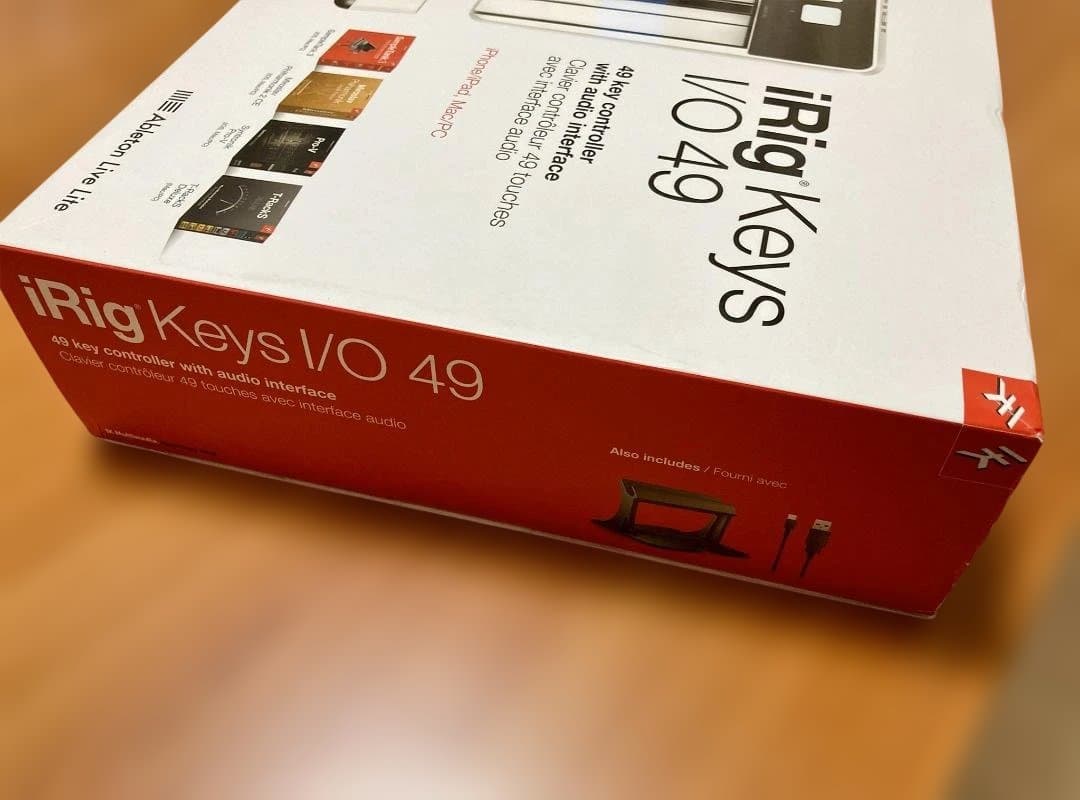 【美品・箱あり】iRig Keys I/O 49 MIDIキーボード　PC直結