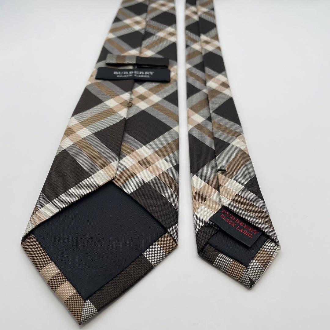 ✨極美品✨BURBERRY ネクタイ ノバチェック 刺繍　　高級 ビジネス