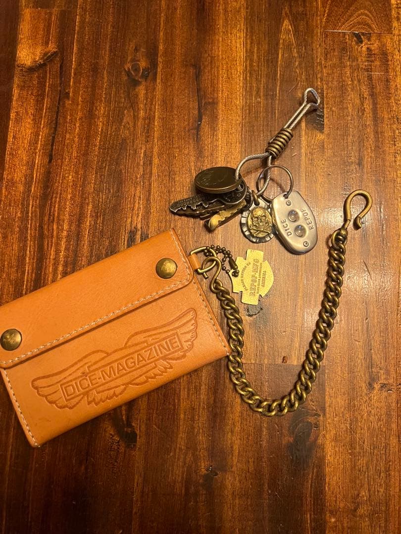 seikoholic ハチェット メタル ワーク ウォレットチェーン