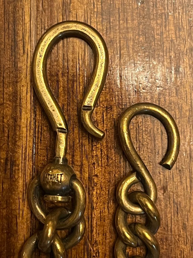 seikoholic ハチェット メタル ワーク ウォレットチェーン