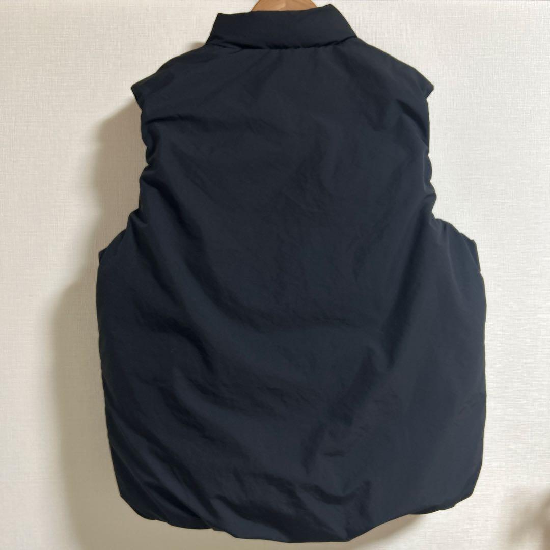 ダントン　スタンドカラー タフタダウンベスト