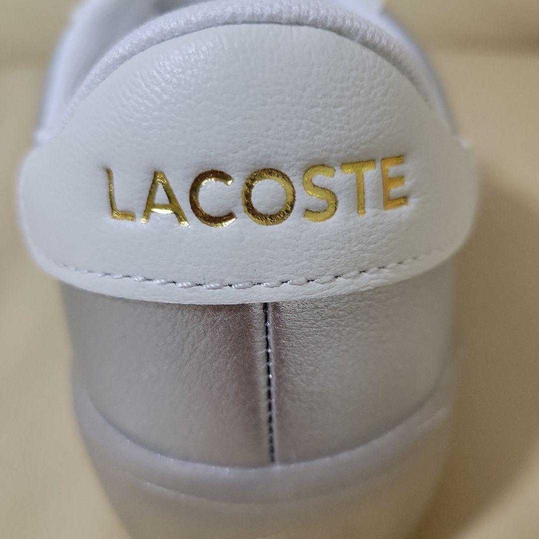 新品。ラコステ　レディーススニーカー 24cm
