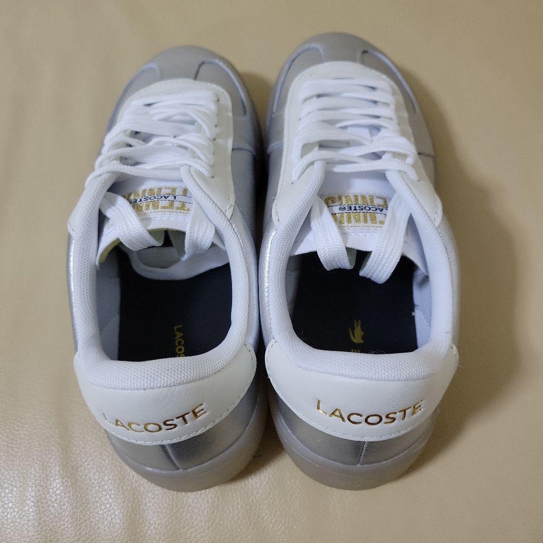新品。ラコステ　レディーススニーカー 24cm
