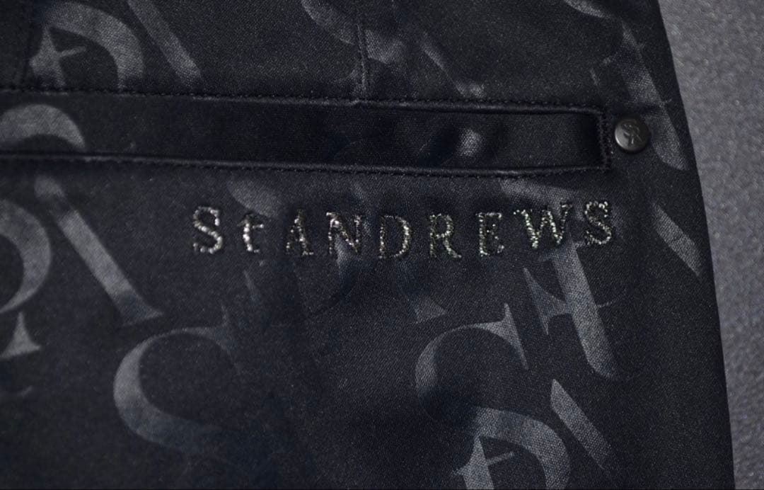 新品 3L セントアンドリュース 2.2万円 秋冬 モノグラム ゴルフパンツ